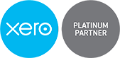 Logo of Xero with Platinum Partner